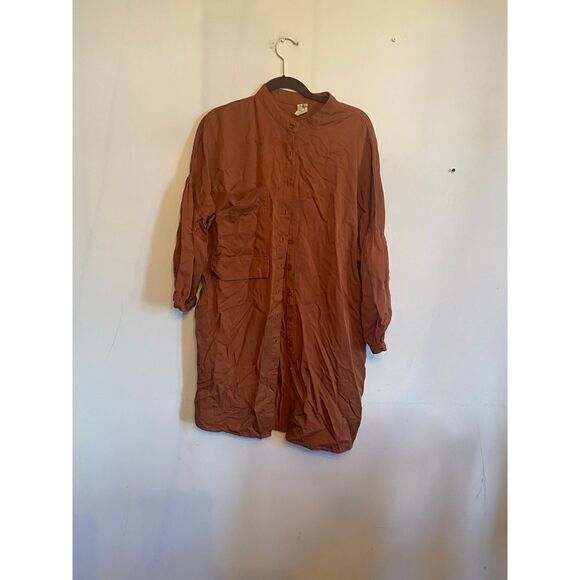 Anthropologie Eve Gravel Eastwood Shirtdress size large